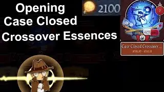 USING ALL MY INSPIRATIONS TO OPEN CASE CLOSED CROSSOVER ESSENCES / Identity V