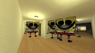 Scary Spongebob Nextbot gmod Horde