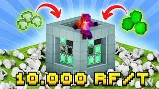 САМЫЙ ПРОСТОЙ СПОСОБ ПОЛУЧИТЬ ЭНЕРГИЮ В МАЙНКРАФТЕ ✦ LP CosmoCraft #3 ✦ Майнкрафт Выживание с Модами