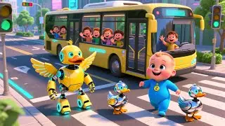 Beep Beep Bus Ride 🚌🔔✨ | Kids Fantasy Song | Learn Gentle Travel Comfort