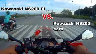 KAWASAKI NS200 FI vs. KAWASAKI NS200 CARB.