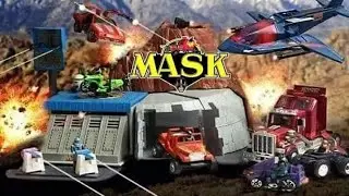 MASK UNBOXING BOULDER HILL & RHINO , KENNER 1985. Déballage de la base secrète et de Rhino !!