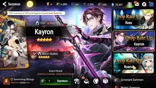 Luckiest Pulls You Will Ever See Kayron And Krau Banners - Epic Seven