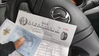 Kos Tukar Tayar Kenderaan Grabcar | Grabcar Tyres Changing Cost For Full-time Driver | Pishangggg 🤫😁