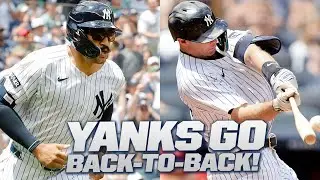 BACK-TO-BACK in The Bronx: Trent Grisham and Paul Goldschmidt go yard for the Yankees!