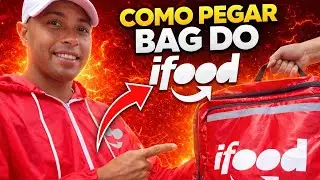 NUNCA TE CONTARAM ISSO! COMO PEGAR A BAG DO iFOOD #iFood#iFoodEntregador#BagIfood#EntregadorDeBike
