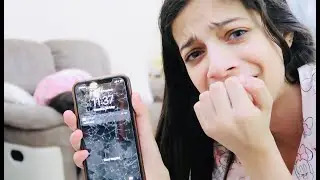 كسرت ايفون روان الجديد 😱!!