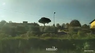 VIEW TRAIN TRAVEL PISA ITALIA // TRAVEL EXPLORE EXPERIENCE // SMILE