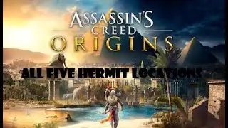 ALL FIVE HERMIT LOCATIONS!! - Assassin's Creed Origins