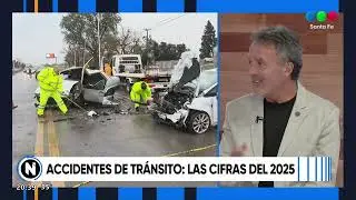 Accidentes de tránsito en Santa Fe: las cifras que dejó el 2025
