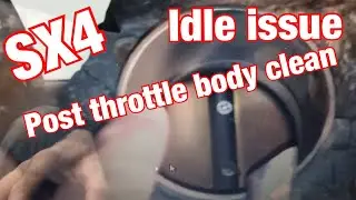SX4 Post Throttle Body Clean Issue