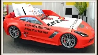STEP2 debuts their new Corvette bed at the New York International Auto Show 2016.