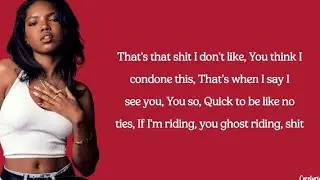 Ryan Destiny - How Many (lyrics)