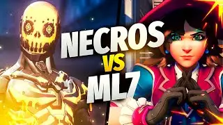 NECROS GENJI MAIN VS ML7 TOP 500 KIRIKO! [ OVERWATCH 2 TOP 500 SEASON 2 ]