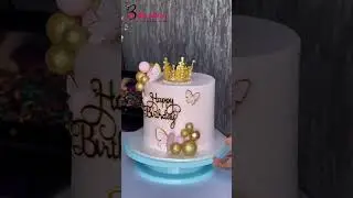 Crown Cake | Luxury Birthday & Celebration Cake 🎂 | Belly Amy&rsquo;s Signature Creation