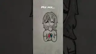 Colour mixing trend ... #art #trending #viral #drawing #colour #sketch