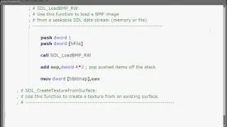 SDL 2 Hello World NASM GCC