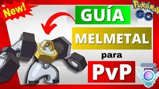 😱¿Es Mejor con FERROPUÑO DOBLE? Los MEJORES ATAQUES de MELMETAL en Pokémon GO🔥