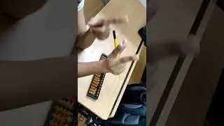 how to do 6 finger movement technique on abacus #ucmas