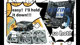 Thermalright✖ERYING | ITX Motherboard Down-pressure Thermal Compatibility Test
