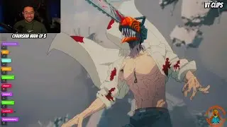 BRKK -  DENJI VS DEMONIO MORCEGO | Chainsaw Man Ep 3 ( React )