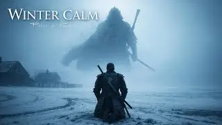 Winter Guardian ❄️ Calm Medieval Samurai Music for Focus & Inner Peace