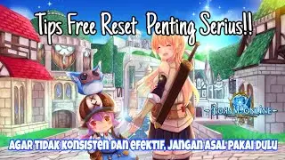 Toram Online Tips Free Reset Penting Serius!!