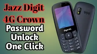 Jazz Digit 4G Crown Password Unlock One Click | Jazz Digit 4G Crown Frp Bypass