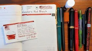 Noodler's Red Black and Fountain Pens