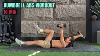 YOUR ABS WILL BECOME STRONGER | 10 Min Dumbbell Abs Workout