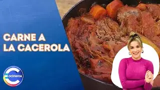 Receta de CARNE A LA CACEROLA con Sofía Pachano 🍲🥩 Fácil y deliciosa | Cocineros argentinos