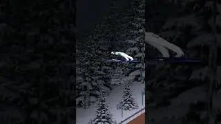 Fikcyjne Skoki w dsj4 #3 Timi Zajc 162.5 M - Kuusamo 2023 (Trial Round) #shorts #polska #dsj4