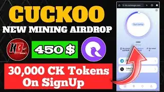Cucko Network Mining | Cucko Network Mining Sign Up Process 💸 Cucko Coin Supply And tokenomics💲