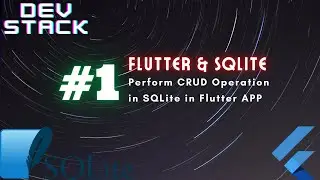 Right way to use SQLite in Flutter Apps  using Sqflite | Flutter SQFLite  CRUD Operation #1