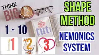 shape method details with Hindi :  mnemonic method system