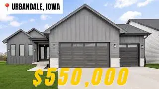 New Construction Home for Sale in Urbandale, Iowa! 