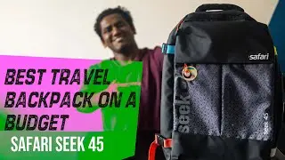 Safari Seek 45 Review - Best weekender Backpack.