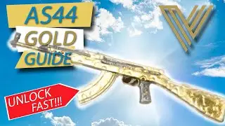 How to Unlock GOLD AS44 FAST!!! (Camo challenge guide)
