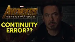 Avengers: Infinity War - Continuity Error?