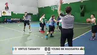 Virtus Taranto 🆚 Young Basket Massafra - Under 13 Regionale NBA Jr (gara di andata) 17/01/2026