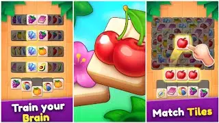 Tile Match Gameplay | Calm Brain-Training Puzzle Game