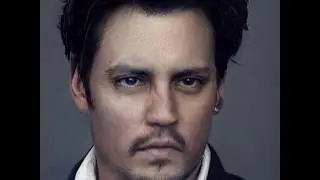 Stylegan2 Experiments - Projecting real images of Johnny Depp