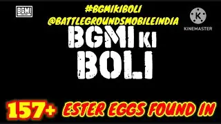 157+ Ester eggs found in BGMI ki boli | #bgmikiboli  @BattlegroundsMobile_IN