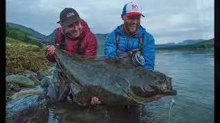 Halibut on a Fly Rod - A BROKEN fly rod