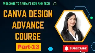 Canva Advanced Tutorial Part-13 | Organic Brand Logo Design With Canva | Graphic Design Using Canva
