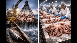 How Octopus Is Processed Today: From Ocean Fishing to Factory (Full Process)
