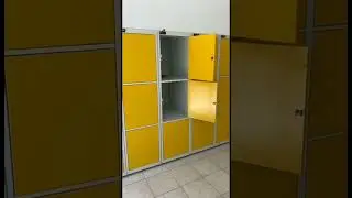 Automatic lockers for locker room were delivered to Greece. #Shorts