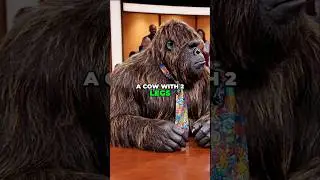 When Bigfoot shows up to work #skit #comedy #shorts