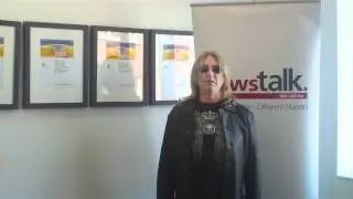 Joe Elliot of Def Leppard stopped by Newstalk