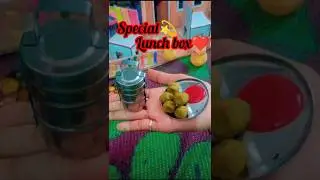 special lunch box ❤💫#miniature #lunchbox #explore #shortsfeed #shortvideo #youtubeshorts #viralsong❤